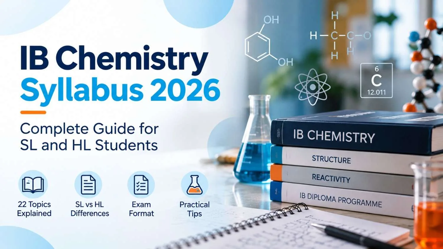 IB Chemistry Syllabus 2026: Complete Guide for SL and HL Students