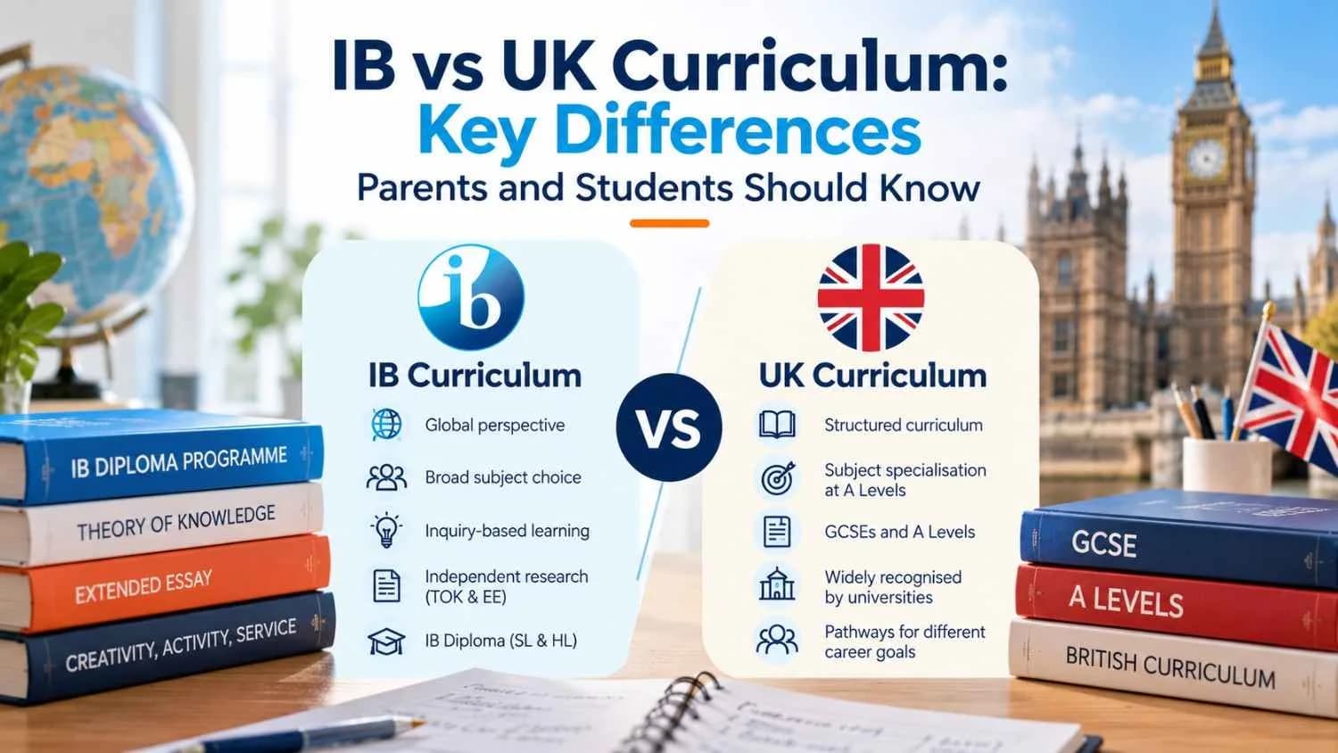IB vs UK Curriculum: Key Differences Explained